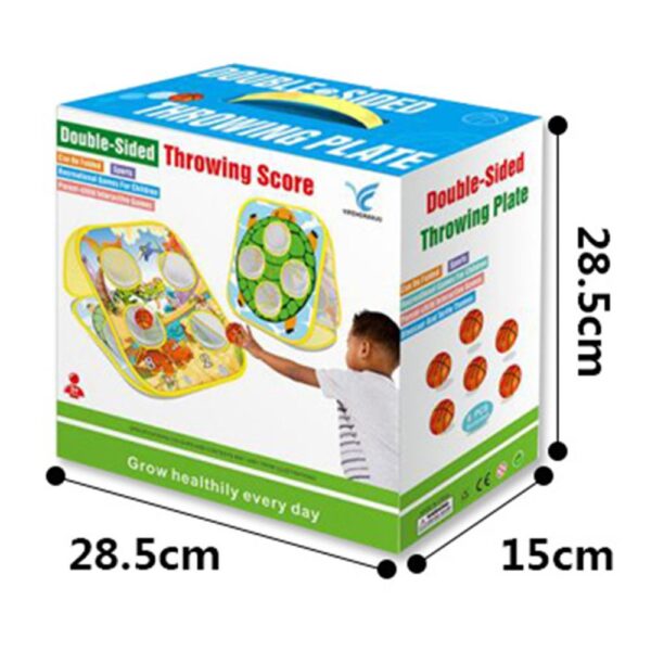 Double-Sided Throwing Game with 6.5cm PU Ball 6pcs - Image 3