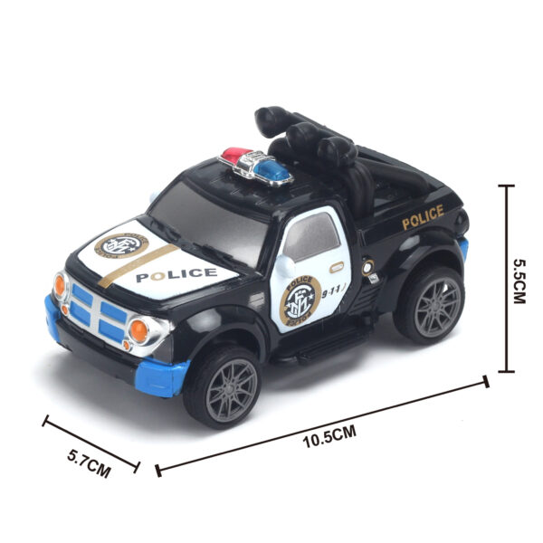 1:43 Friction Police Suv vehicle - Image 2