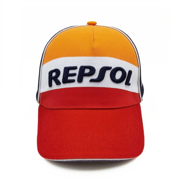 Cotton Cap with 3D Embroidery Logo - Image 2