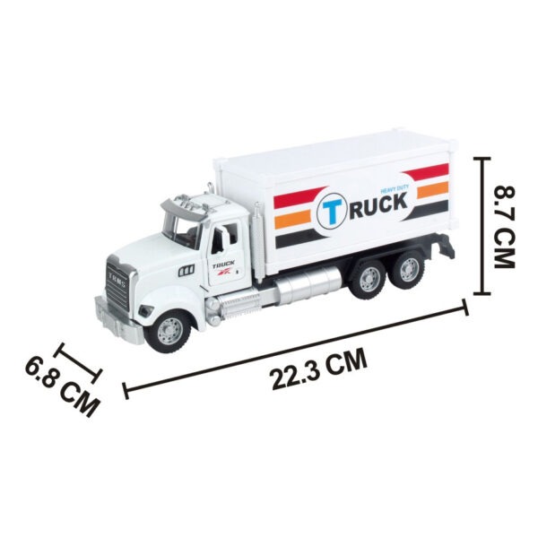 Die-cast Pull Back Container Truck - Image 2