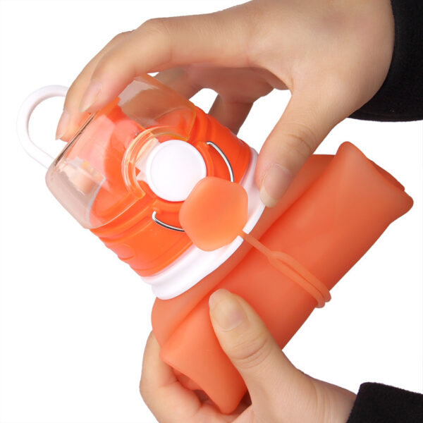 Silicone collapsible bottle 750ml - Image 3