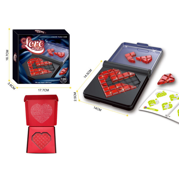 IQ Double-Sided LOVE Puzzle Game - Image 5