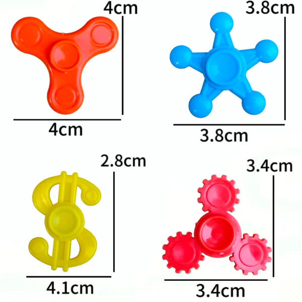 Snack toy_Mini Fidget Spinner - Image 3