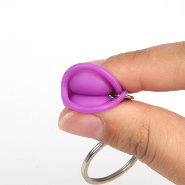 Snack toy_2 Bubbles Silicone Keychain - Image 4