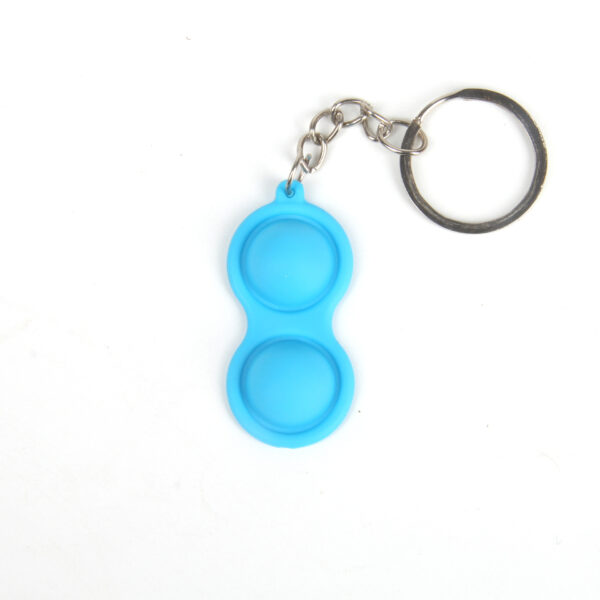 Snack toy_2 Bubbles Silicone Keychain - Image 3