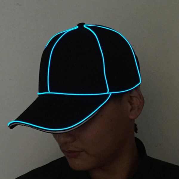 Led Flashing Glowing Baseball Cap - Image 13