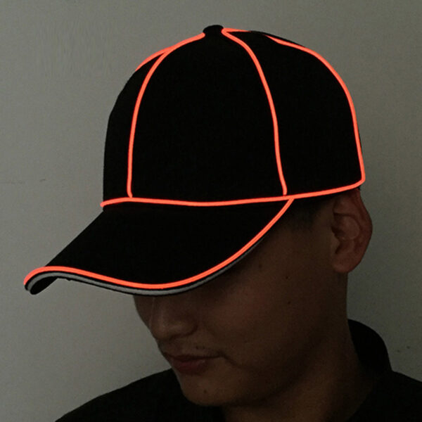 Led Flashing Glowing Baseball Cap - Image 12