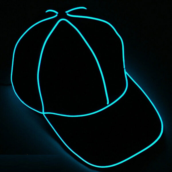 Led Flashing Glowing Baseball Cap - Image 4