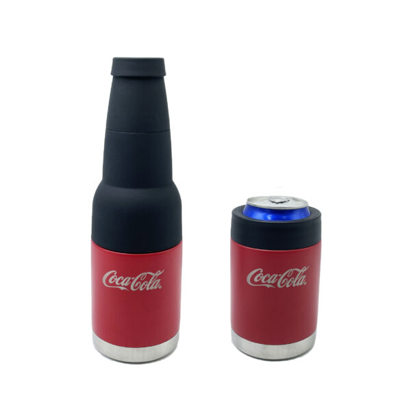 12oz Stainless Steel Bottle Cooler with Beer Opener - Image 5