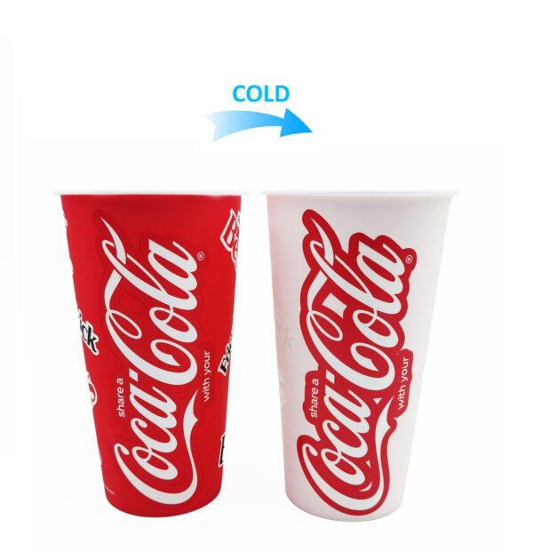 32oz Plastic Cold Color Changing Cup