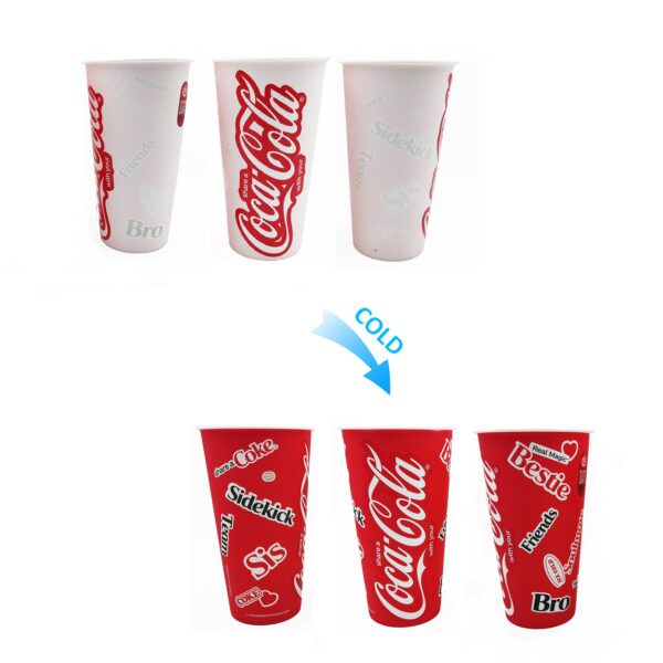 32oz Plastic Cold Color Changing Cup - Image 2