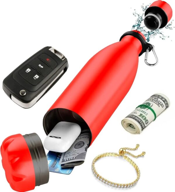 17oz Portable Stainless Steel Storage Bottle - Image 3