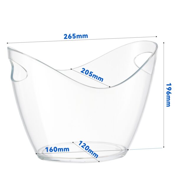 3.5L Standard Medium Ice Bucket Beer Champagne Bucket - Image 5