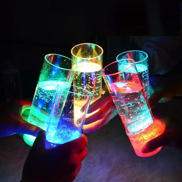 14oz LED Button Control Light Up Cups