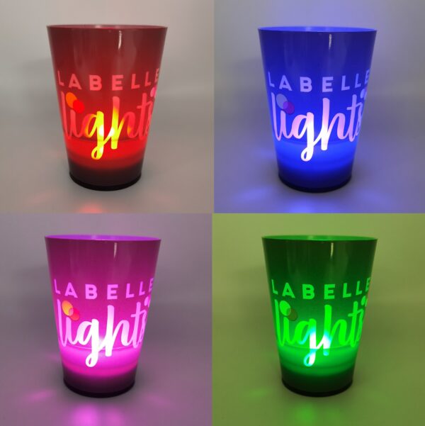 14oz Multi Colors Light Water Activated Light Up Cup