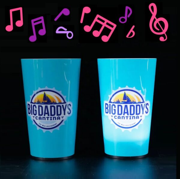 14 Oz Water Activated Light Up Music Cup