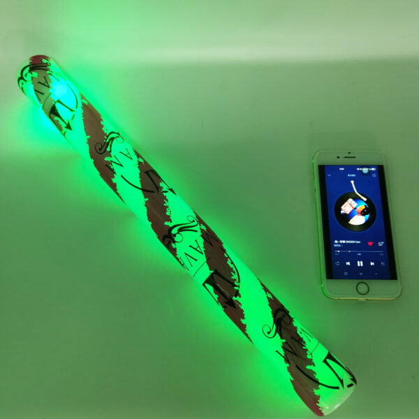 Voice Activated Sound Control Light Up Foam Cheer Stick - Image 3