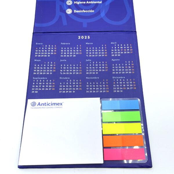 Promotional Calendar with Sticky Notes & Memo Pad - Image 5