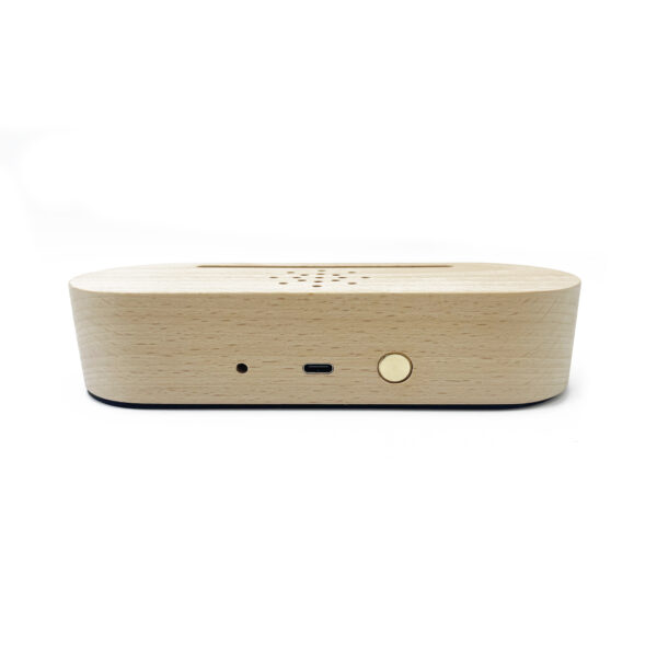 Wooden Bluetooth Speaker with Light Up Memo Board - Image 4