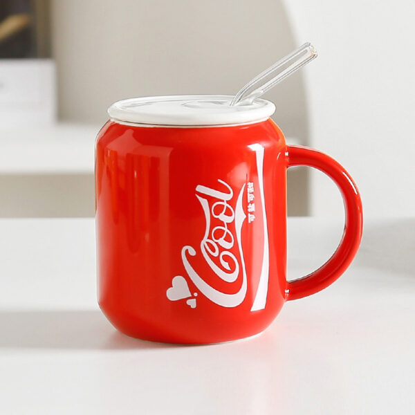 12oz Ceramic Soda Can Cool Mug