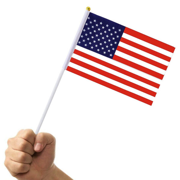 Polyester Mini Hand Flags