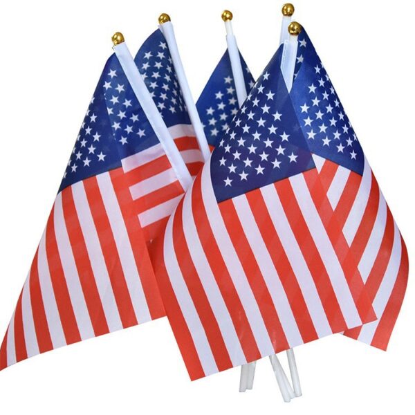 Polyester Mini Hand Flags - Image 4