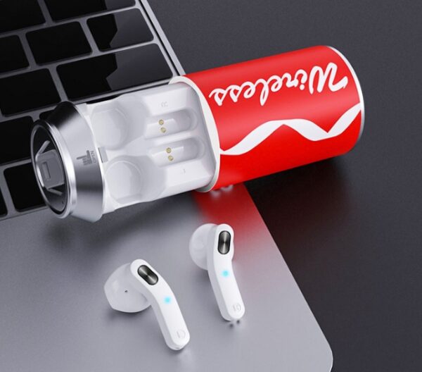 Coca-Cola Can Shape Wireless Earbuds and Charger