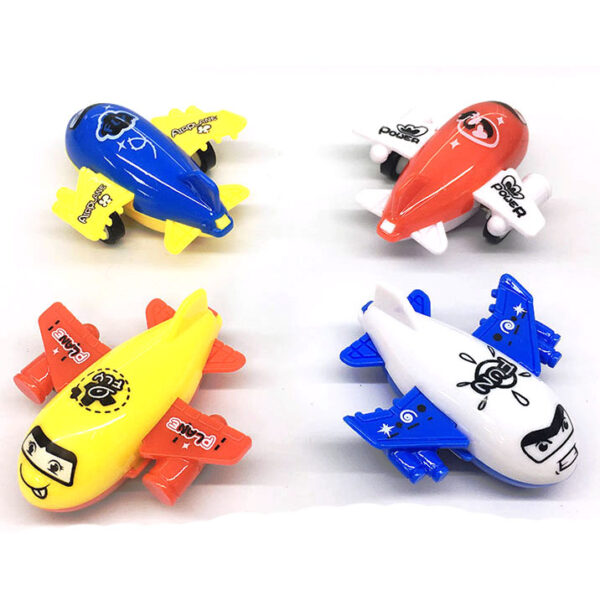 Mini Pull Back Cartoon Plane