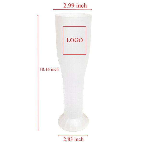 17oz Baseball Bat Beer Yard Glass Plastic Stadium Baseball Beer Mugs - Image 6