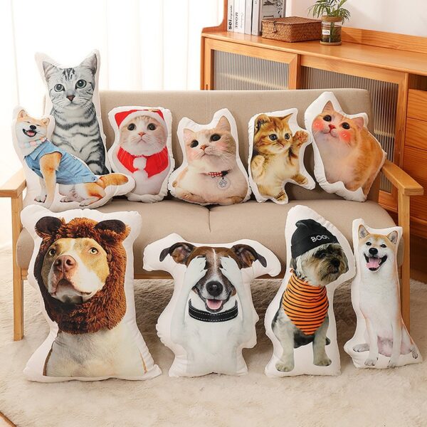 Print in USA Custom 10inch Pet Decorative Pillow - Image 5
