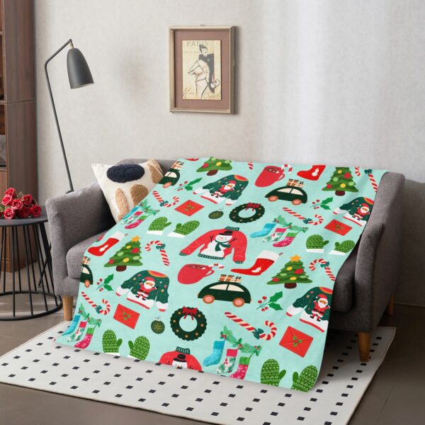 Print in USA 220gsm Custom Flannel Blanket 30x40 in - Image 3